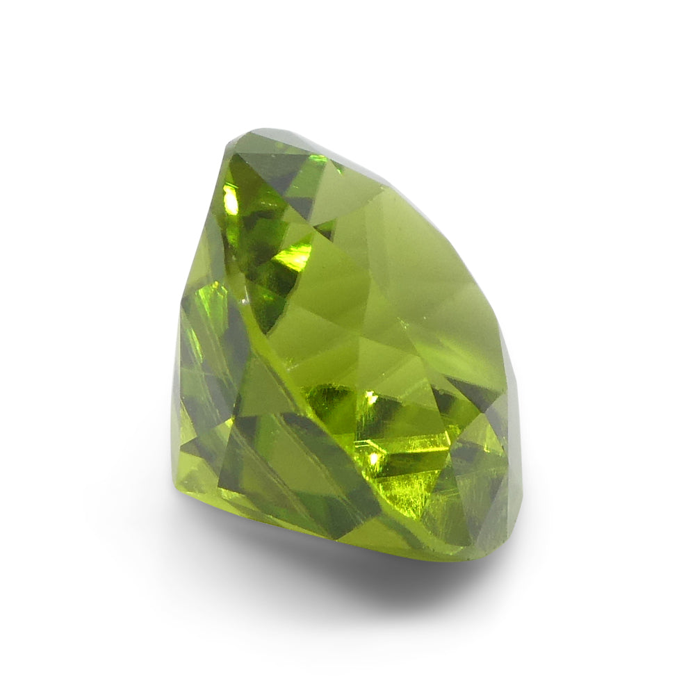 5.69ct Oval Yellowish Green Peridot from Sapat Gali, Pakistan - Skyjems Wholesale Gemstones