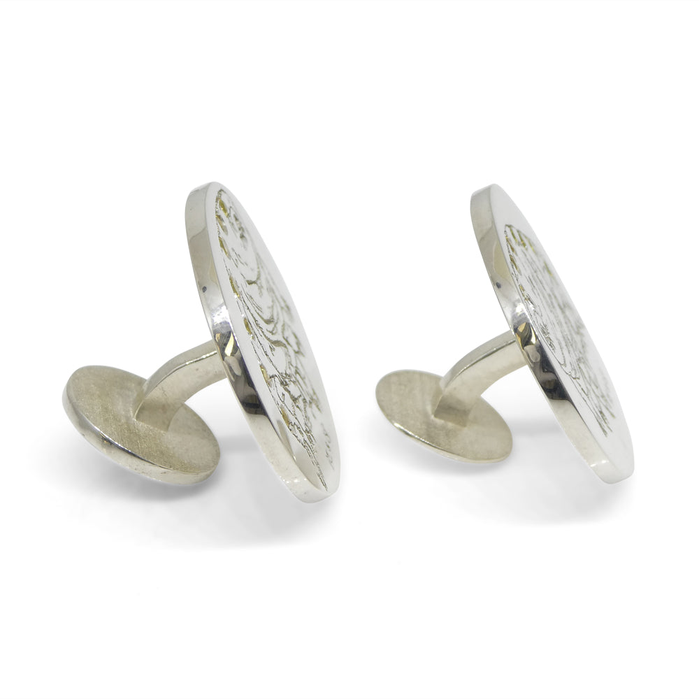 Matt Crookshank X Skyjems, Yellow Sapphire Tardigrade Cufflinks set in 0.925 Sterling Silver - Skyjems Wholesale Gemstones