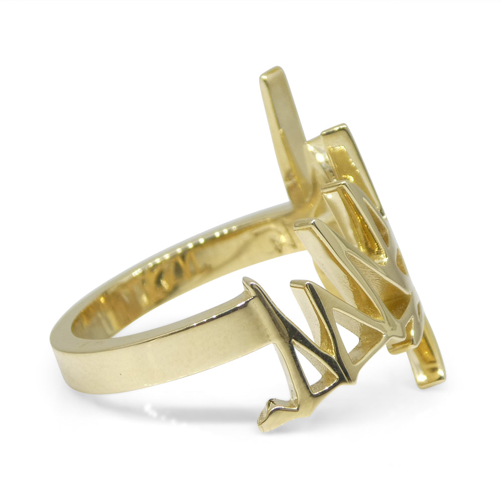 Matt Crookshank X Skyjems Ring in 10k Yellow Gold - Skyjems Wholesale Gemstones