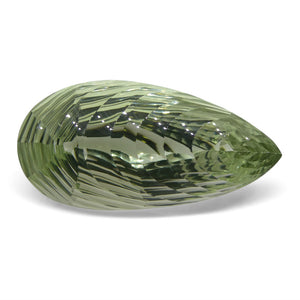 44.59ct Pear Prasiolite Fantasy/Fancy Cut - Skyjems Wholesale Gemstones