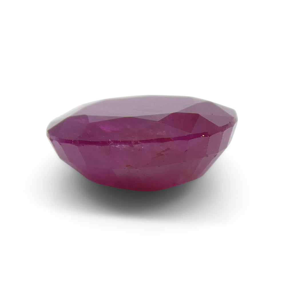 4.21ct Oval Red Ruby from Vietnam - Skyjems Wholesale Gemstones