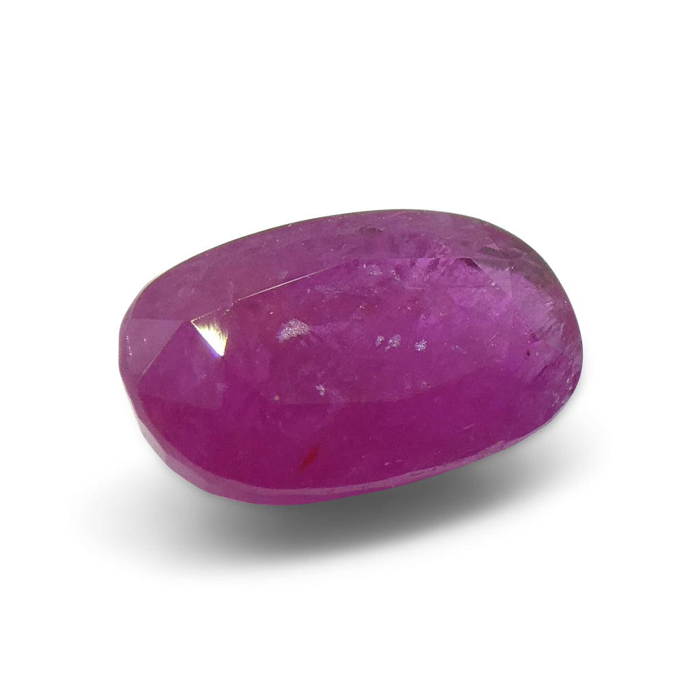 2.7ct Oval Red Ruby from Vietnam - Skyjems Wholesale Gemstones