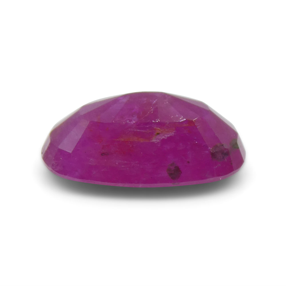 2.7ct Oval Red Ruby from Vietnam - Skyjems Wholesale Gemstones