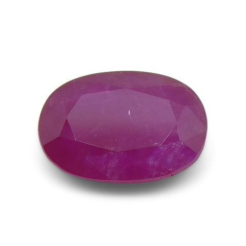 2.63ct Oval Red Ruby from Vietnam