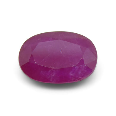 2.63ct Oval Red Ruby from Vietnam - Skyjems Wholesale Gemstones
