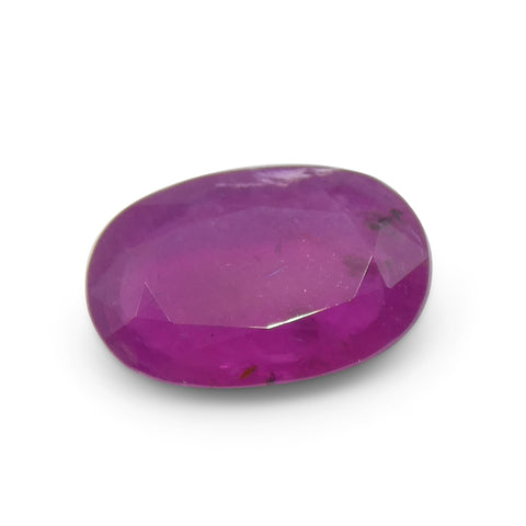 1.12ct Oval Red Ruby from Vietnam
