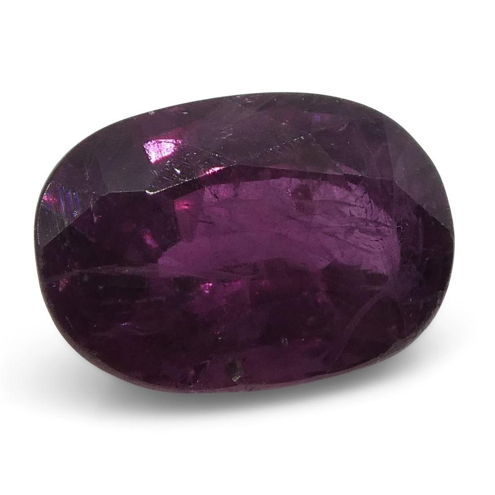 0.98 ct Oval Ruby Thailand - Skyjems Wholesale Gemstones