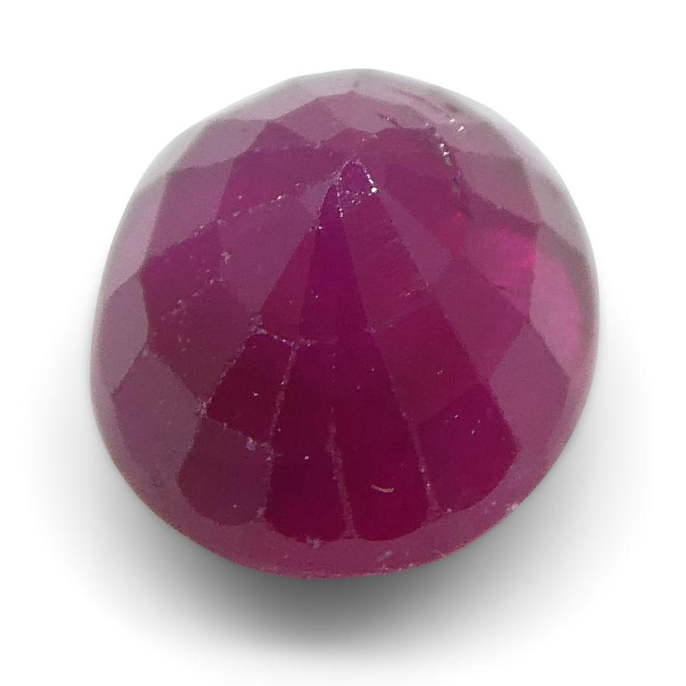 0.83 ct Oval Ruby Burma - Skyjems Wholesale Gemstones