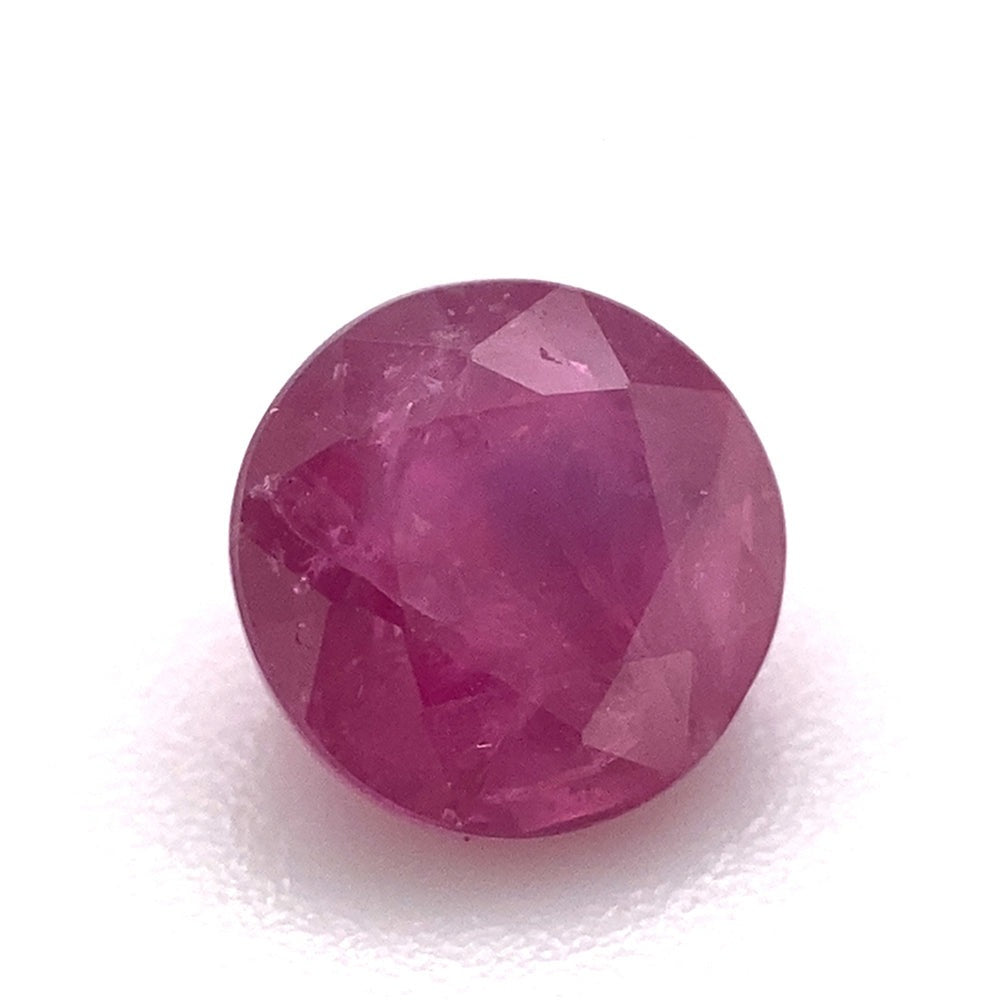 1.19ct Round Red Ruby - Skyjems Wholesale Gemstones