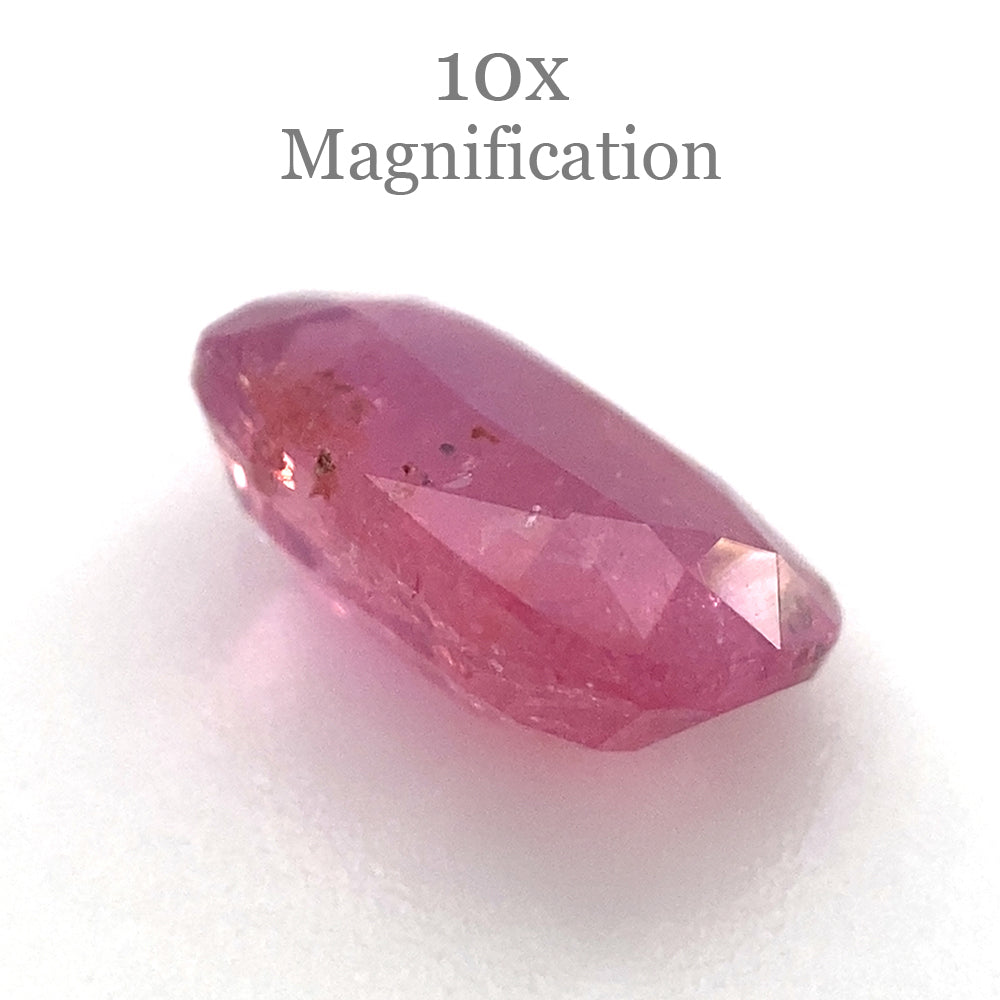 1.51ct Cushion Red Ruby from Tanzania, unheated natural gemstone by SkyJems Canadian gem specialists