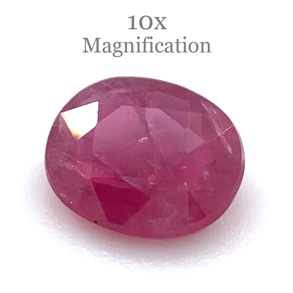 0.97ct Oval Red Ruby Unheated - Skyjems Wholesale Gemstones