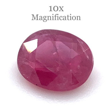 0.97ct Oval Red Ruby Unheated - Skyjems Wholesale Gemstones