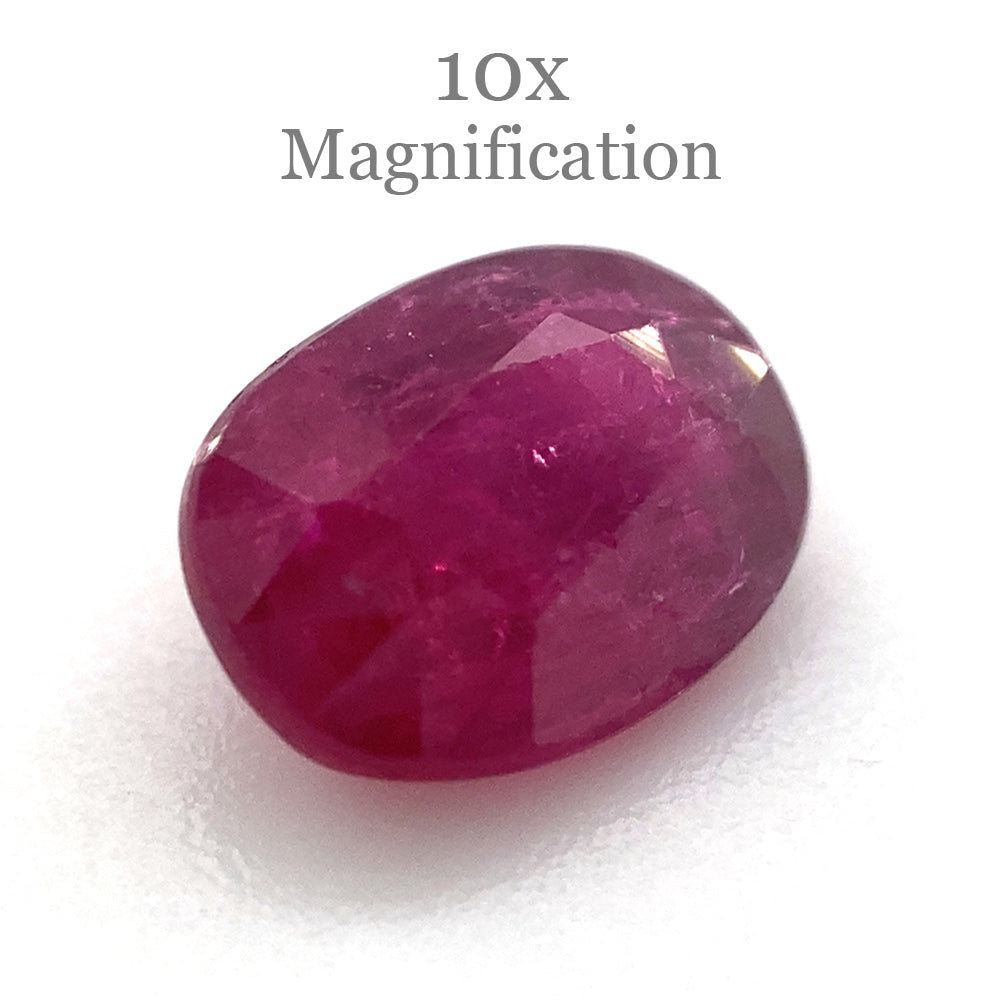 1.01ct Oval Red Ruby Unheated - Skyjems Wholesale Gemstones