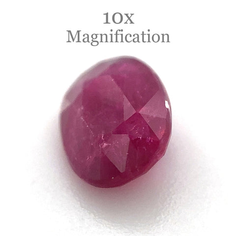 1.01ct Oval Red Ruby Unheated