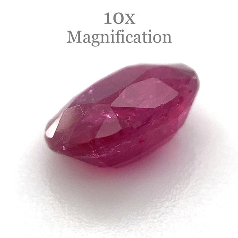 1.01ct Oval Red Ruby Unheated