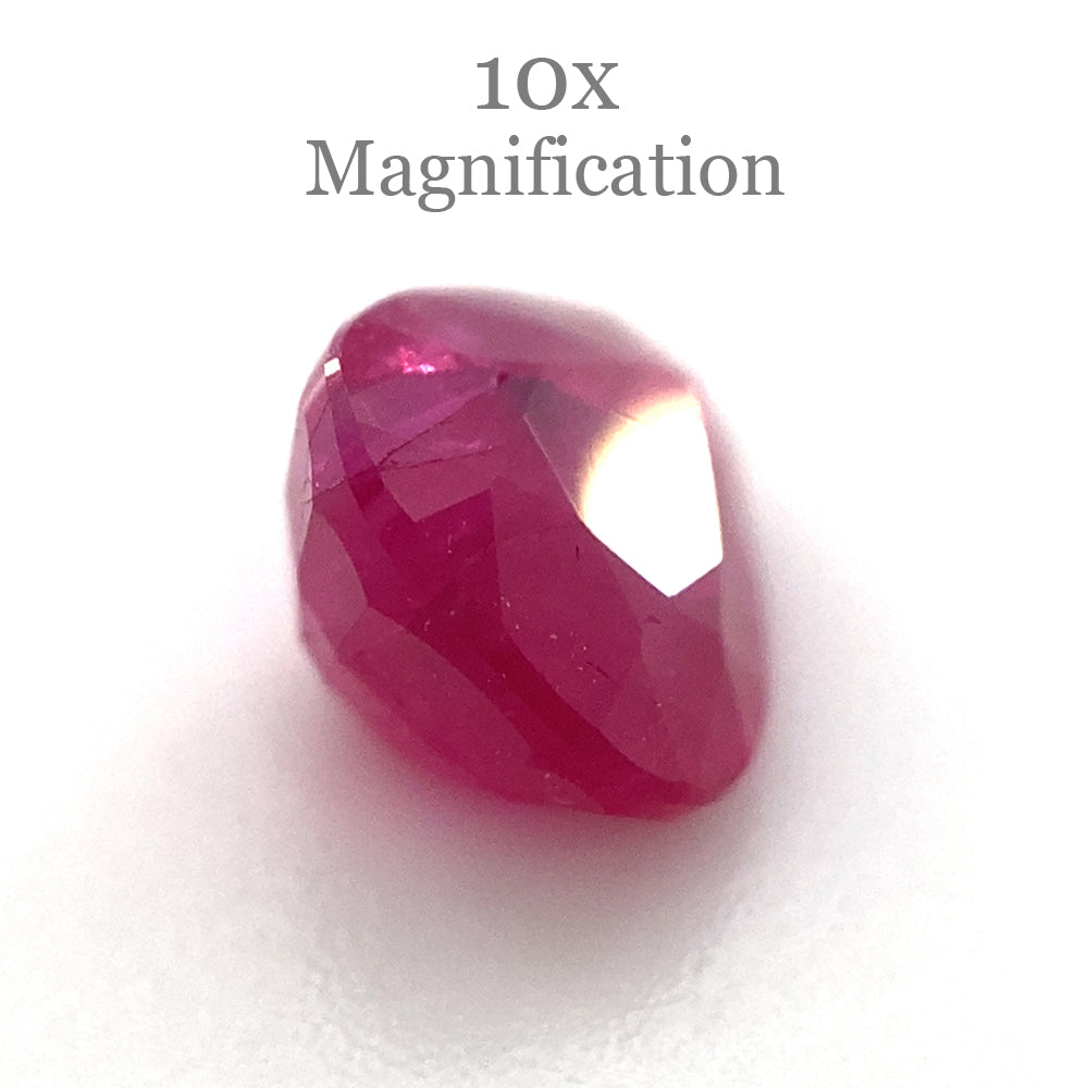 1.07ct Pear Red Ruby Unheated - Skyjems Wholesale Gemstones