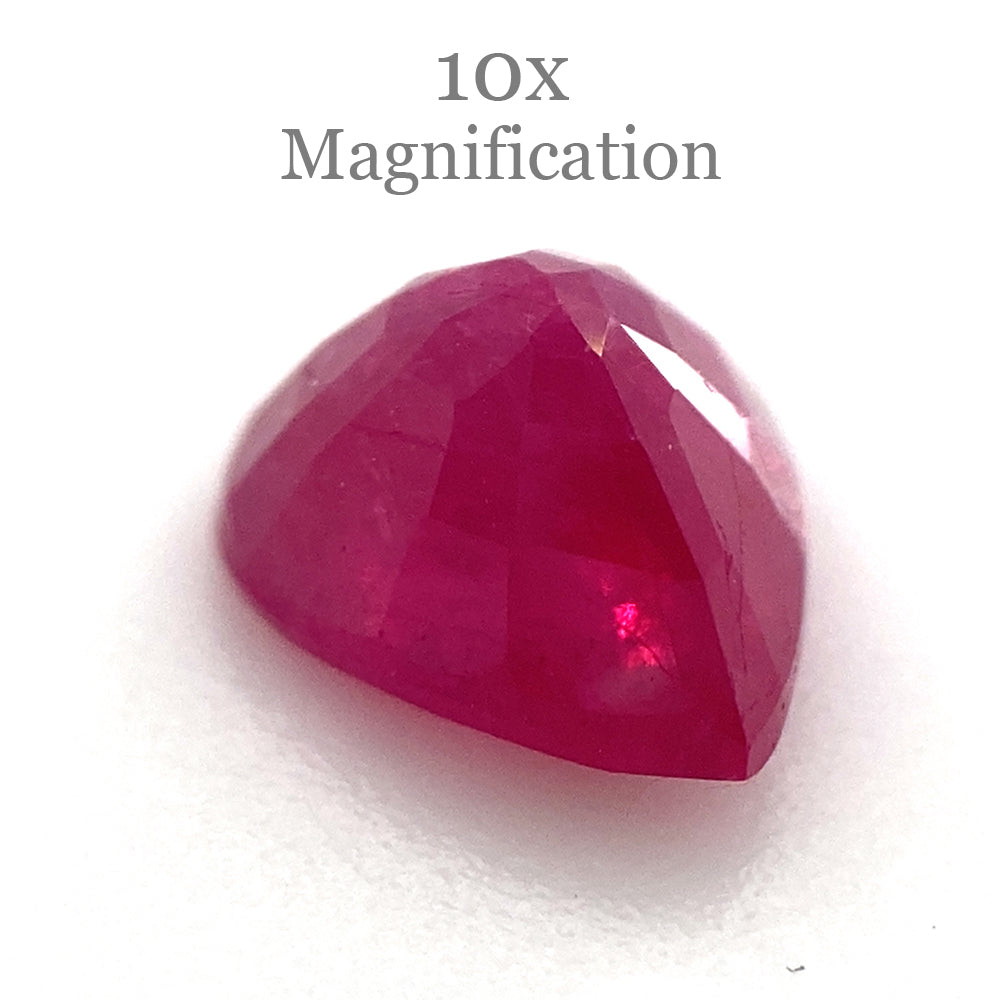 1.07ct Pear Red Ruby Unheated - Skyjems Wholesale Gemstones