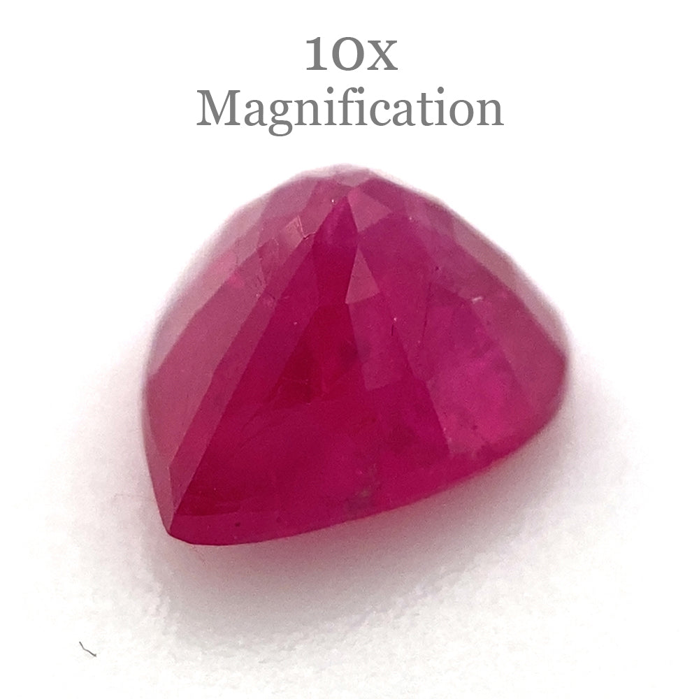 1.07ct Pear Red Ruby Unheated - Skyjems Wholesale Gemstones