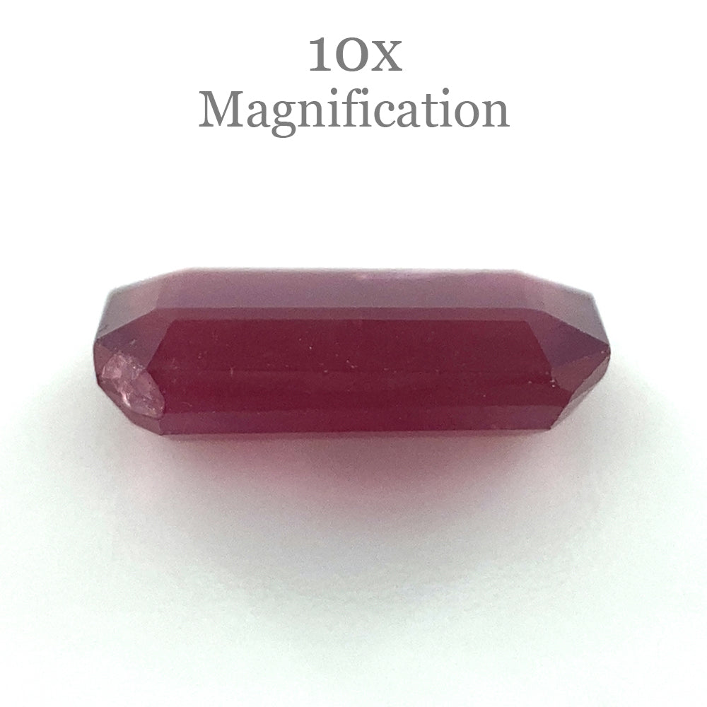 1.23ct Baguette Red Ruby Unheated - Skyjems Wholesale Gemstones