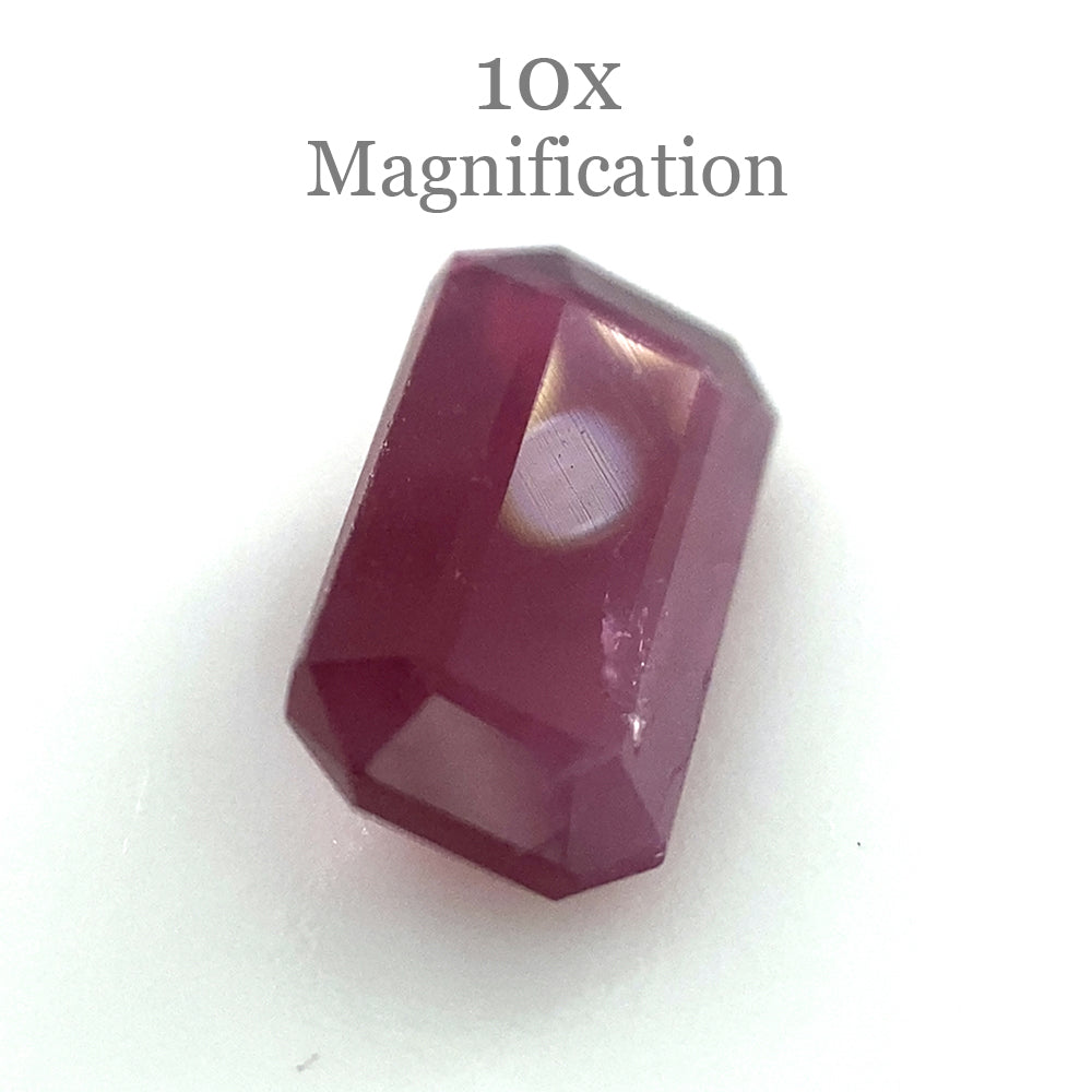 1.23ct Baguette Red Ruby Unheated - Skyjems Wholesale Gemstones