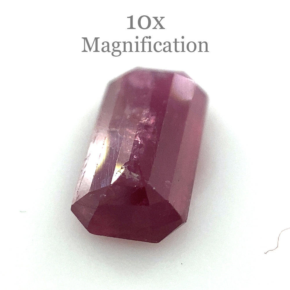 1.23ct Baguette Red Ruby Unheated - Skyjems Wholesale Gemstones