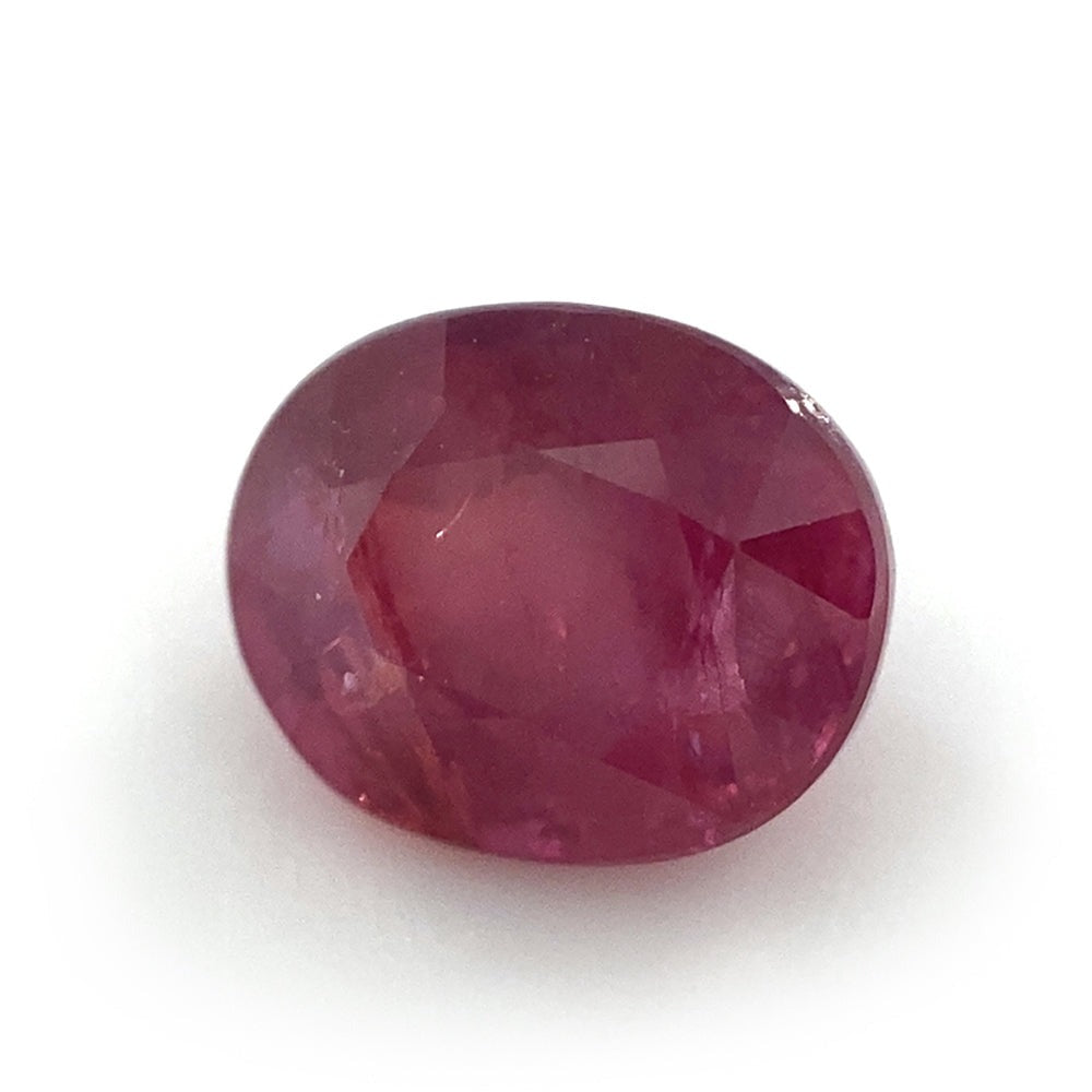 1.30ct Oval Red Ruby Unheated - Skyjems Wholesale Gemstones