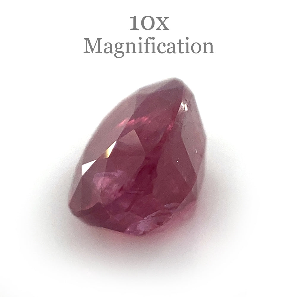 1.30ct Oval Unheated Red Ruby from Madagascar, premium single gemstone by SkyJems Canadian gem specialists