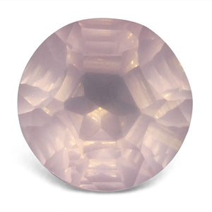 7.84ct Round Rose Quartz Fantasy/Fancy Cut - Skyjems Wholesale Gemstones