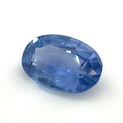 0.91ct Oval Blue Sapphire Unheated