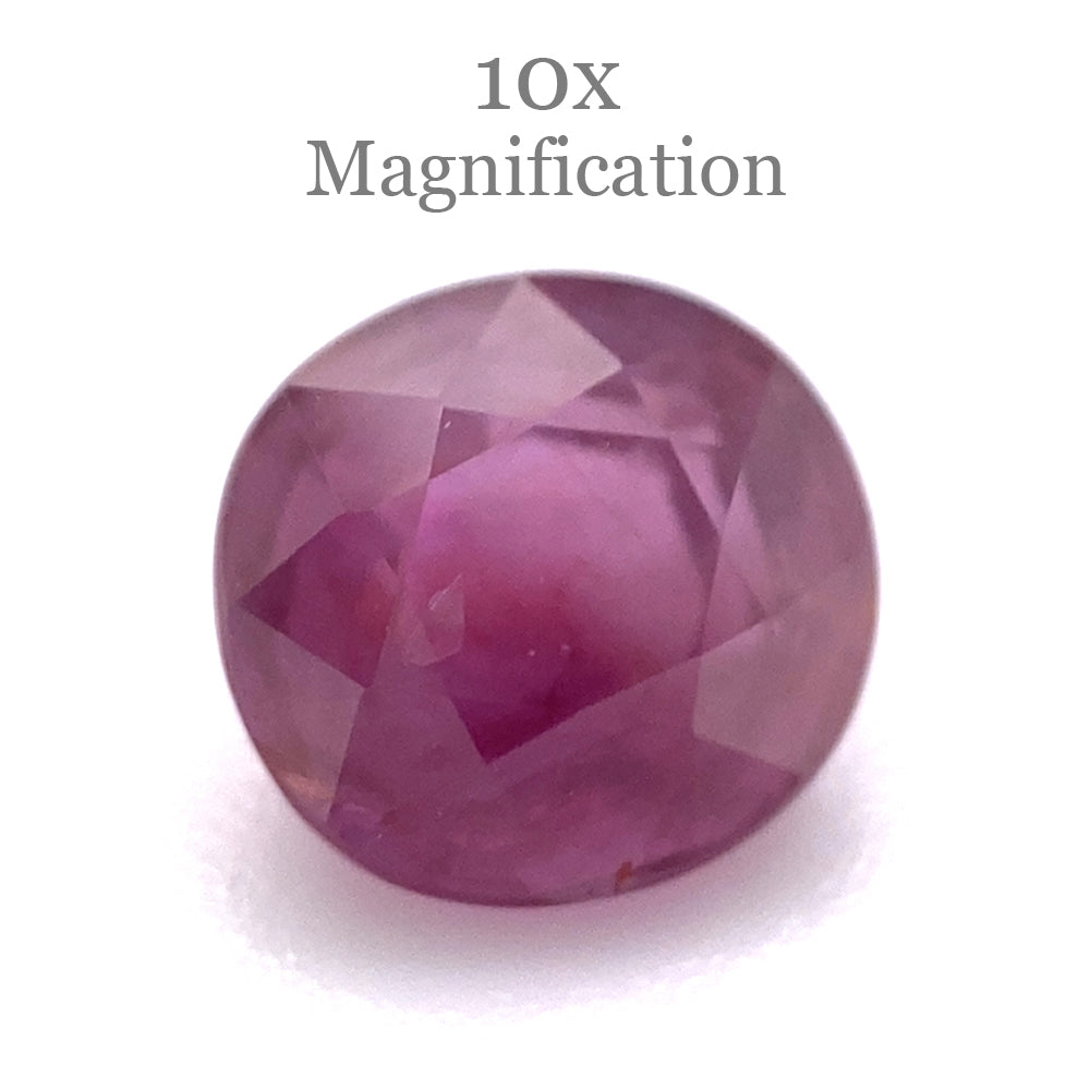 1.22ct Cushion Pink Sapphire from Madagascar, unheated natural gemstone by SkyJems Canadian gem specialists