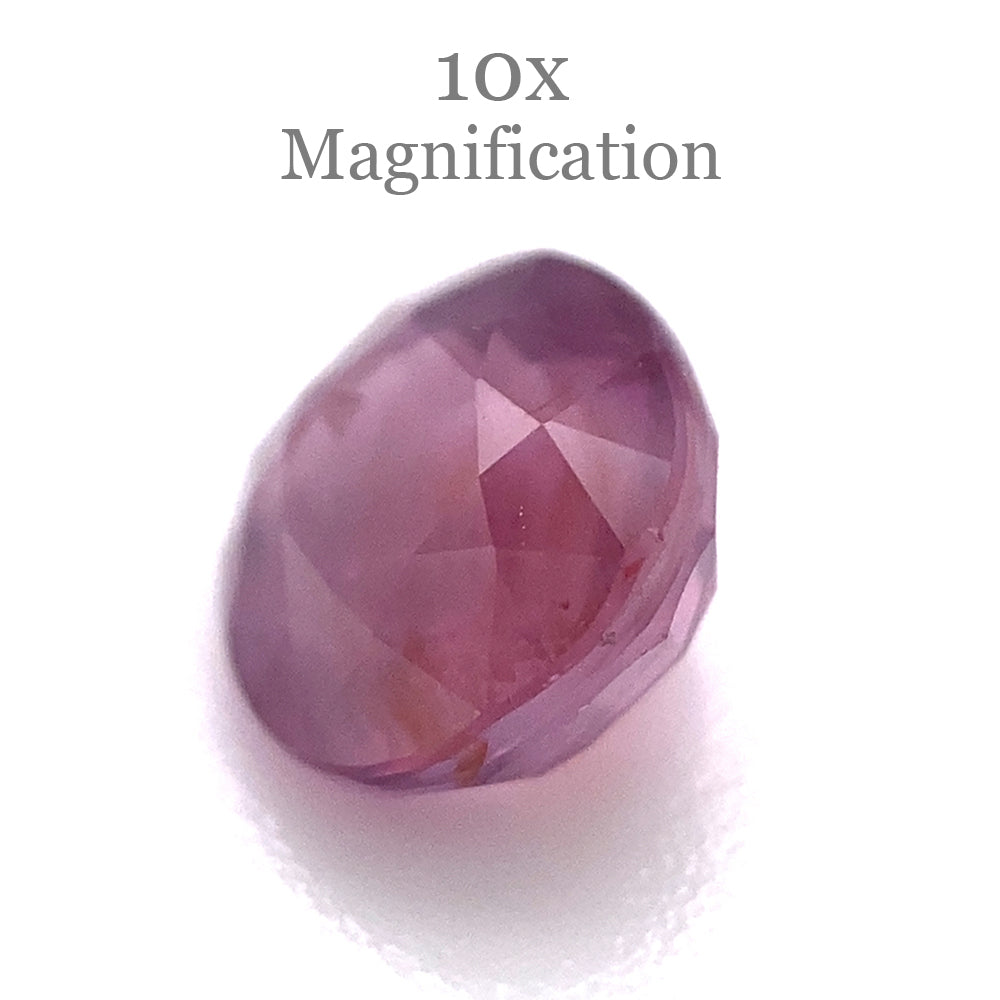 1.22ct Cushion Pink Sapphire from Madagascar, unheated natural gemstone by SkyJems Canadian gem specialists