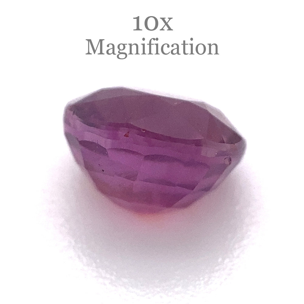 1.22ct Cushion Pink Sapphire from Madagascar, unheated natural gemstone by SkyJems Canadian gem specialists