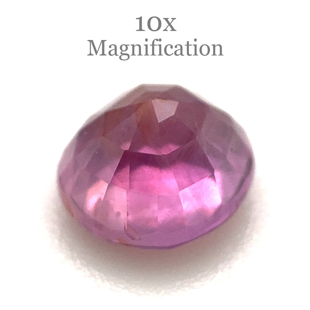1.22ct Cushion Pink Sapphire from Madagascar, unheated natural gemstone by SkyJems Canadian gem specialists