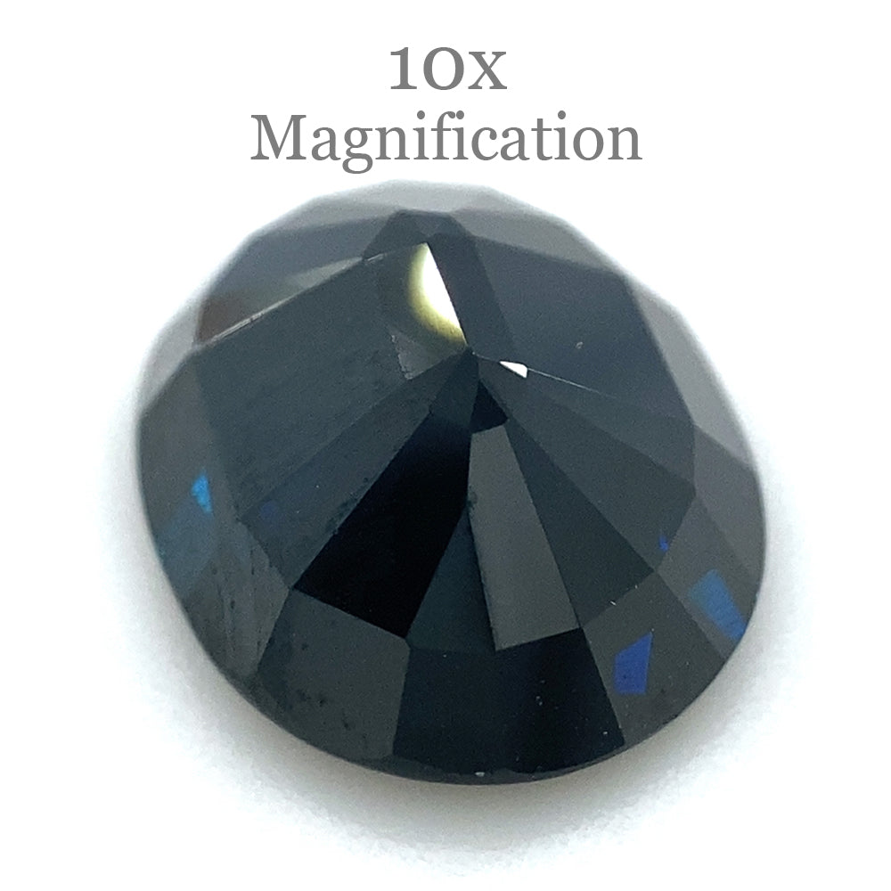 3.7ct Oval Dark Blue Sapphire from Australia - Skyjems Wholesale Gemstones