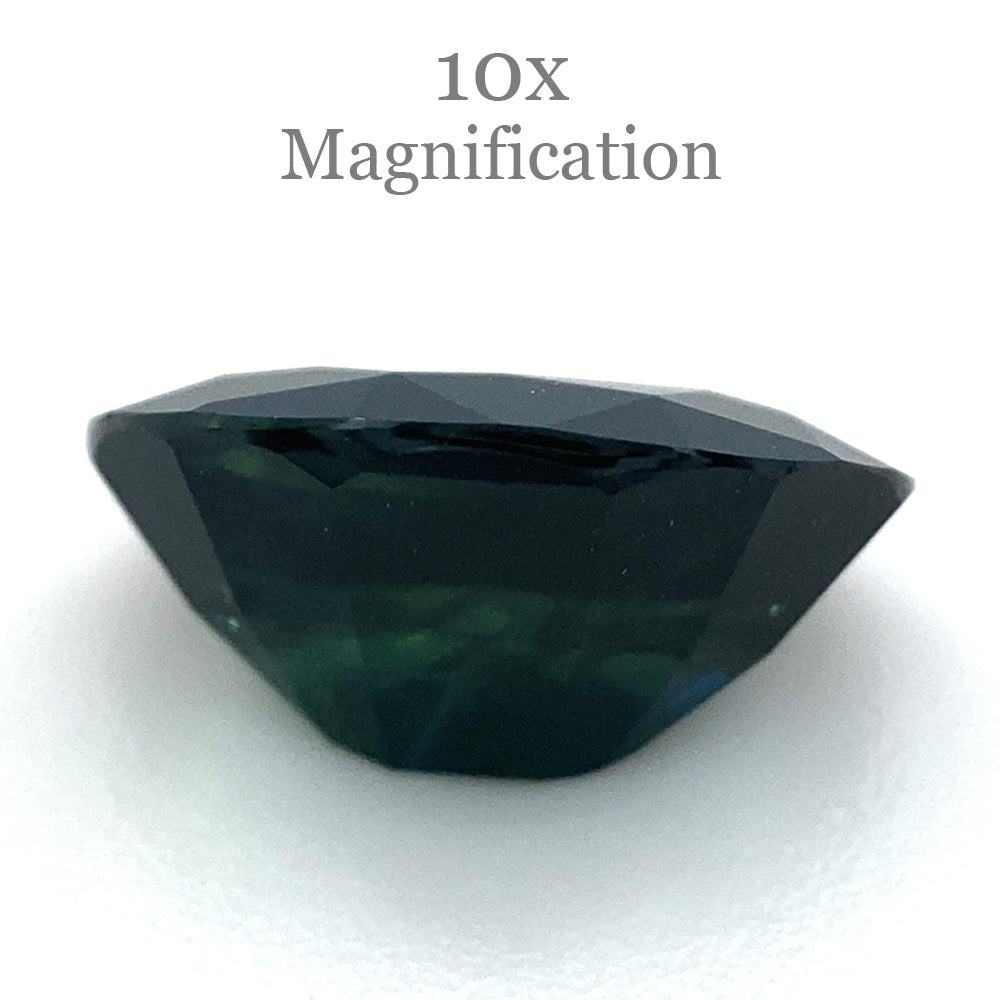 1.87ct Dark Blue Australian Sapphire Oval Cut Gemstone by SkyJems, Rare Corundum Fine Jewelry Stone