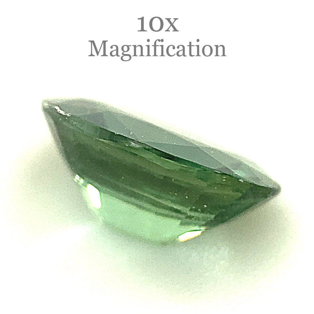 0.89ct Oval Teal Green Sapphire from Australia Unheated - Skyjems Wholesale Gemstones