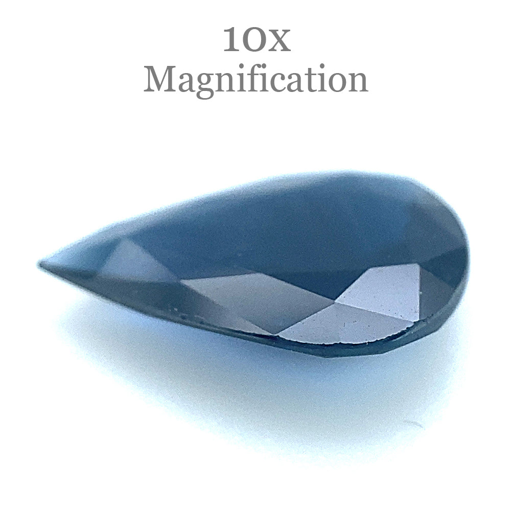 2.08ct Pear Blue Sapphire from Thailand - Unheated Natural Gemstone by SkyJems Canadian Fine Gems
