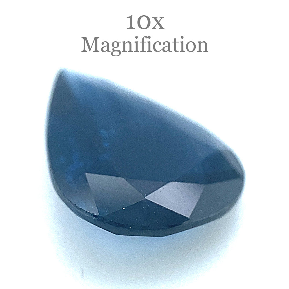 2.08ct Pear Blue Sapphire from Thailand - Unheated Natural Gemstone by SkyJems Canadian Gem Specialists