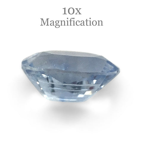 1.45ct Oval Icy Blue Sapphire from Sri Lanka Unheated