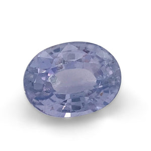 1.08ct Oval Pastel Violet Sapphire from Sri Lanka Unheated - Skyjems Wholesale Gemstones