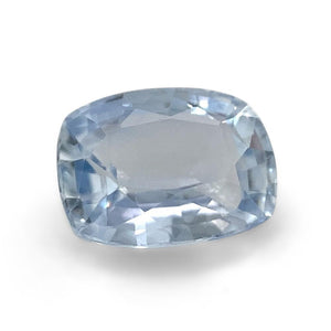 0.82ct Cushion Icy Blue Sapphire from Sri Lanka Unheated - Skyjems Wholesale Gemstones