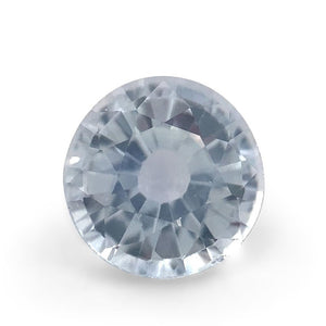 1.02ct Round Icy Blue Sapphire from Sri Lanka Unheated - Skyjems Wholesale Gemstones
