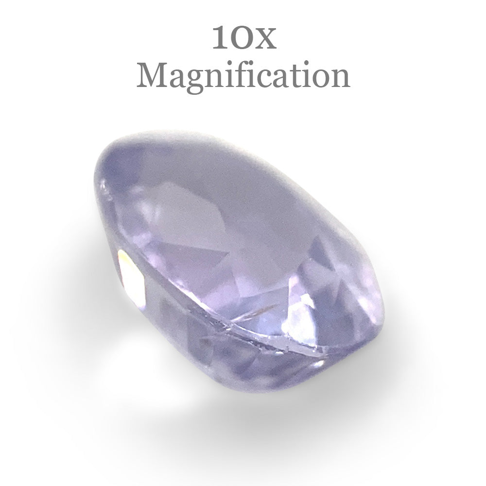 0.81ct Oval Pastel Violet Sapphire from Sri Lanka Unheated - Skyjems Wholesale Gemstones