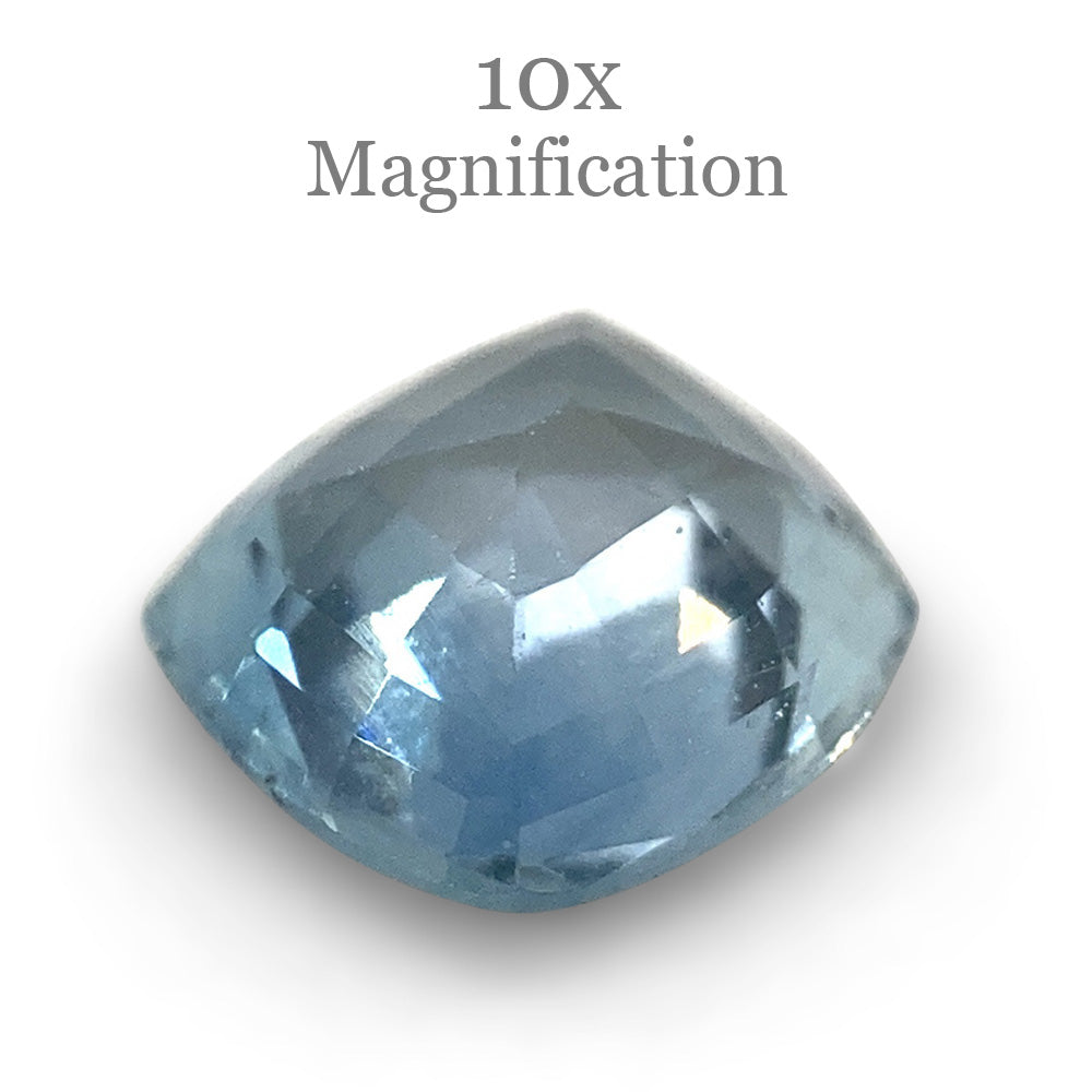 0.85ct Cushion Teal Blue Sapphire from Sri Lanka Unheated - Skyjems Wholesale Gemstones