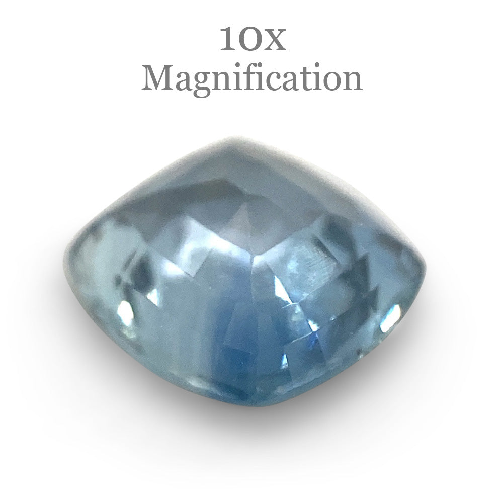 0.85ct Cushion Teal Blue Sapphire from Sri Lanka Unheated - Skyjems Wholesale Gemstones