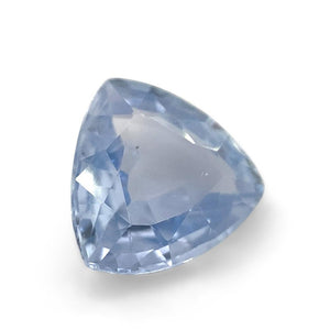 1.27ct Trillion Icy Blue Sapphire from Sri Lanka Unheated - Skyjems Wholesale Gemstones
