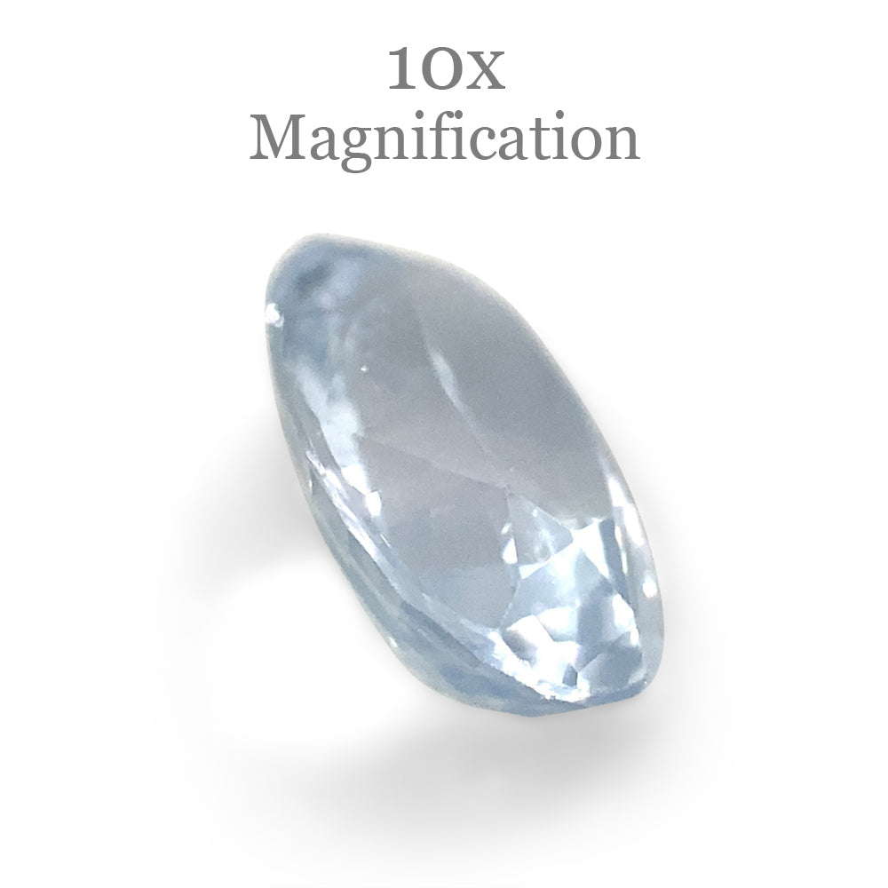 1.05ct Oval Icy Blue Sapphire from Sri Lanka Unheated - Skyjems Wholesale Gemstones