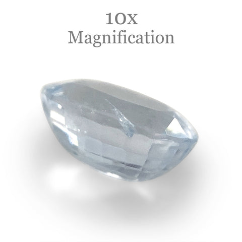 1.18ct Oval Icy Blue Sapphire from Sri Lanka Unheated