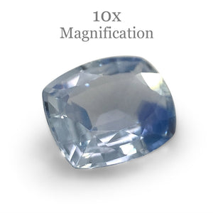 1.04ct Cushion Icy Blue Sapphire from Sri Lanka Unheated - Skyjems Wholesale Gemstones