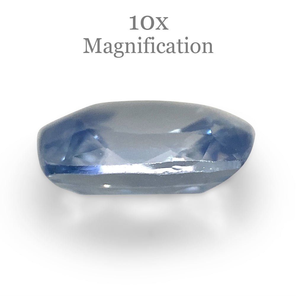 1.04ct Cushion Icy Blue Sapphire from Sri Lanka Unheated - Skyjems Wholesale Gemstones